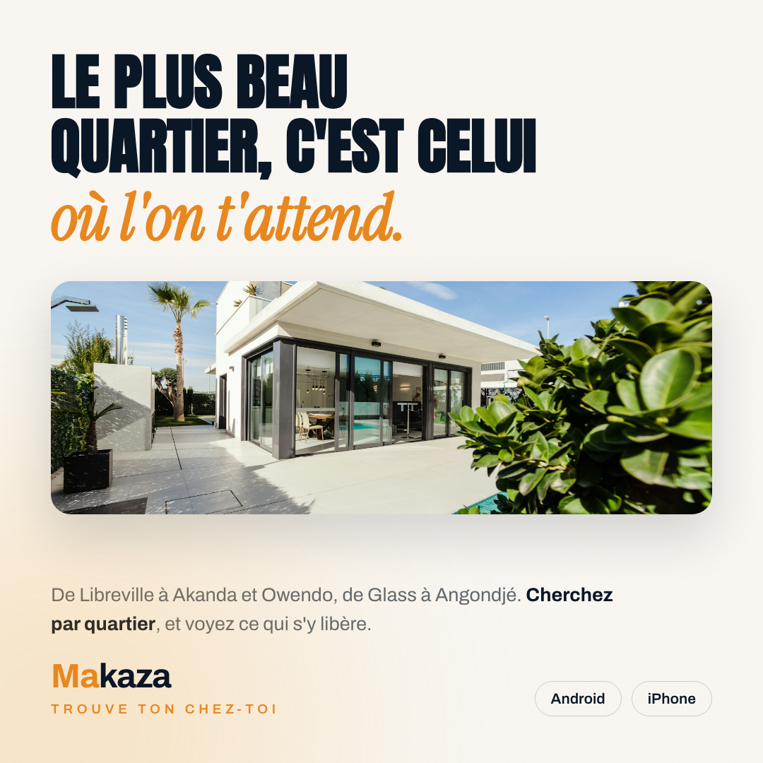 Affiche : Le plus beau quartier, c'est celui où l'on t'attend.